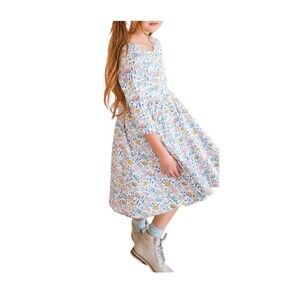 Ollie Jay Emile Gardenia Twirl Dress Size 10 NWT